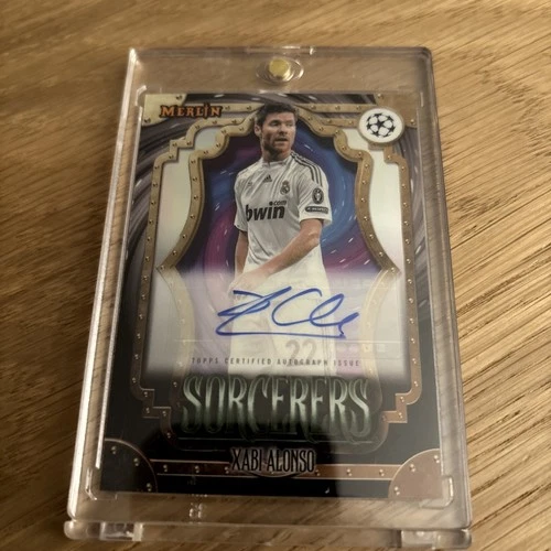 Xabi Alonso 2023 Topps Merlin Chrome Mojo