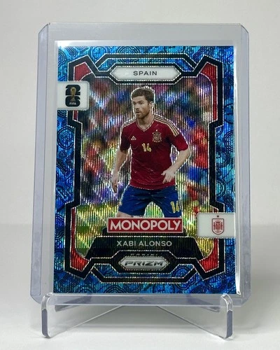Xabi Alonso 2026 Panini Prizm Blue Wave
