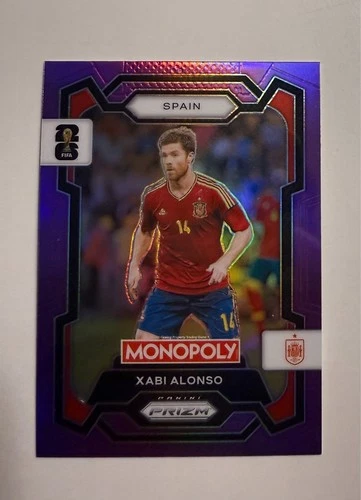 Xabi Alonso 2026 Panini Prizm Purple Prizm /99