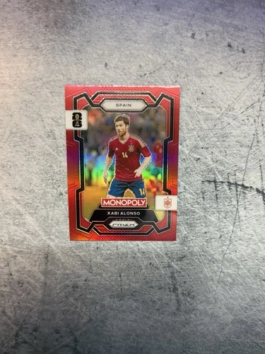 Xabi Alonso 2026 Panini Prizm Red