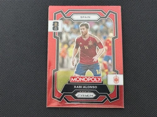 Xabi Alonso 2026 Panini Prizm Red Prizm