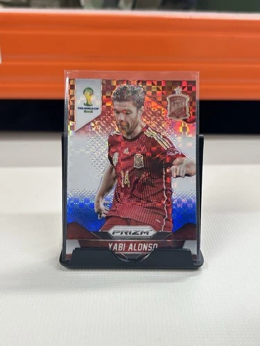 Xabi Alonso 2014 Panini Prizm Red White Blue Wave