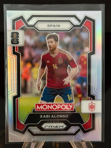 Xabi Alonso 2026 Panini Prizm Silver Prizm