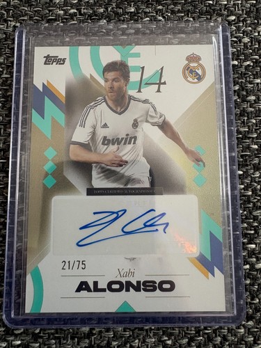 Xabi Alonso 2025 Topps Real Madrid Los Blancos /75