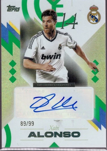 Xabi Alonso 2025 Topps Real Madrid Los Blancos /99