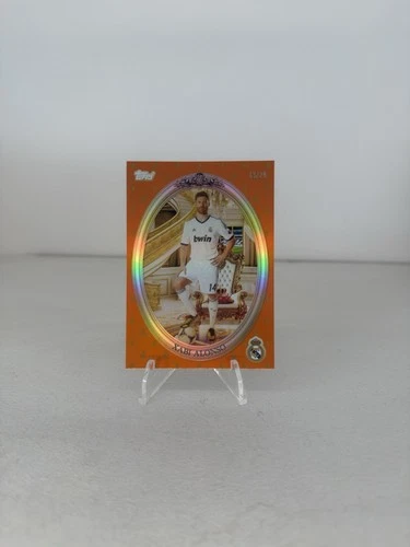 Xabi Alonso 2025 Topps Real Madrid Team Set Orange /25