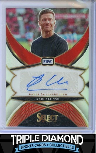 Xabi Alonso 2024 Panini Select FIFA Silver Prizm