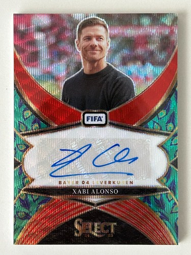 Xabi Alonso 2024 Panini Select Peacock