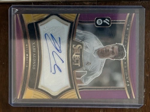 Xabi Alonso 2024 Panini Select Purple Prizm /49