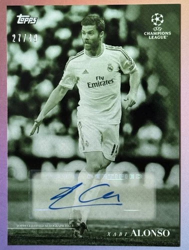 Xabi Alonso 2022 Topps Simplicidad Green /49