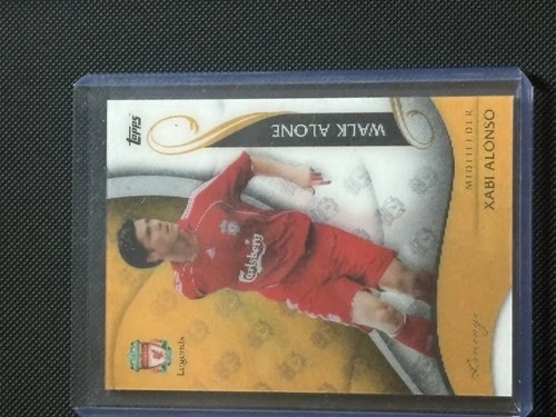 Xabi Alonso / Thiago Alcantara 2022 Topps Liverpool FC Lineage