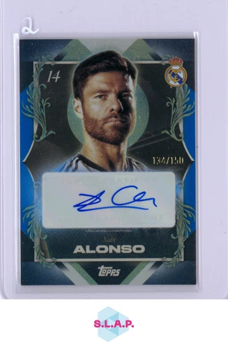 Xabi Alonso 2025 Topps Los Blancos /150