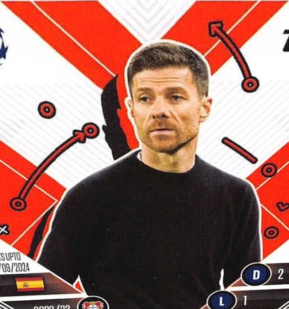 Xabi Alonso 2024 Topps Match Attax UEFA Club Competitions Extra