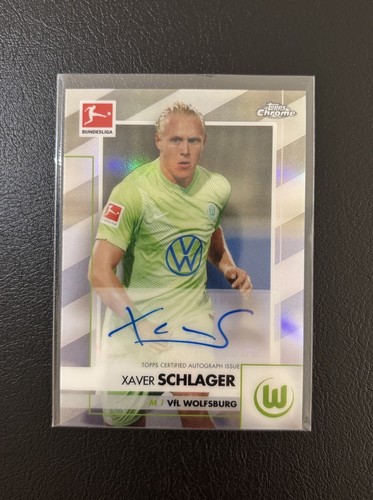 Xaver Schlager 2020 Topps Chrome Bundesliga