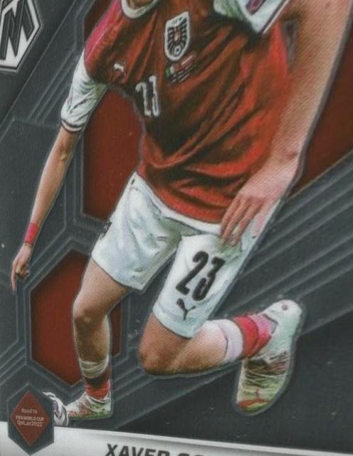 Xaver Schlager 2021 Panini Mosaic Road to FIFA World Cup