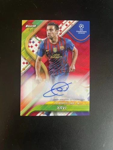 Xavi Hernández 2024 Topps Chrome Red /5