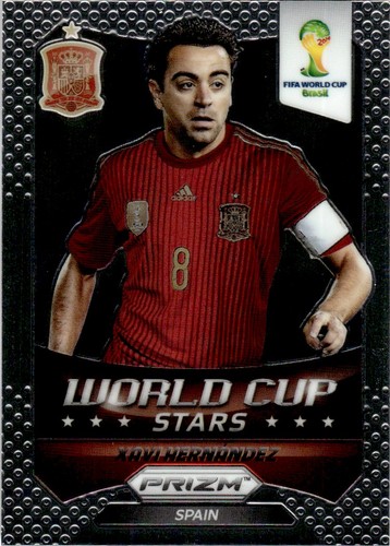 Xavi Hernández 2014 Panini Prizm FIFA World Cup Brazil