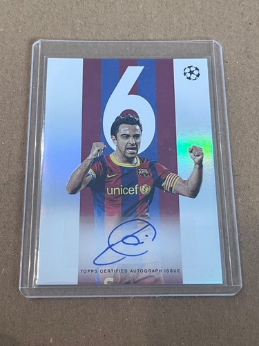 Xavi Hernández 2025 Topps UEFA Club Competitions