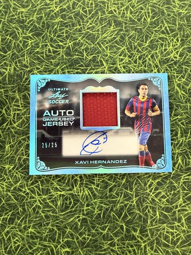 Xavi Hernández 2022 Leaf Ultimate /25