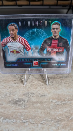 Multiple: Xavi Simons, Florian Wirtz 2024 Topps Midnight Bundesliga /25