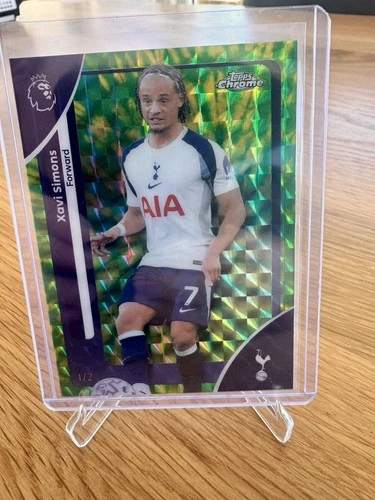 Xavi Simons 2025 Topps Chrome 1/2
