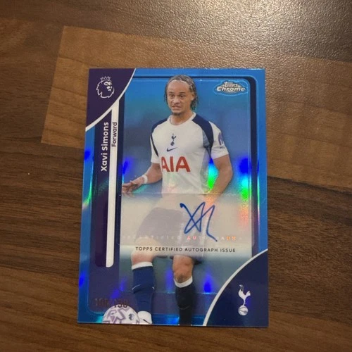 Xavi Simons 2026 Topps Chrome 23/199