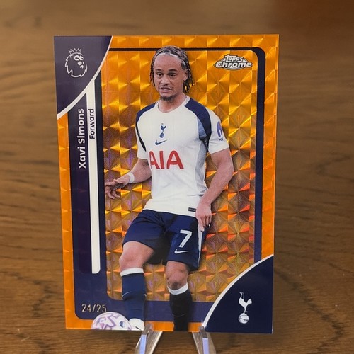 Xavi Simons 2025 Topps Chrome /25