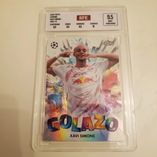 Xavi Simons 2025 Topps Chrome