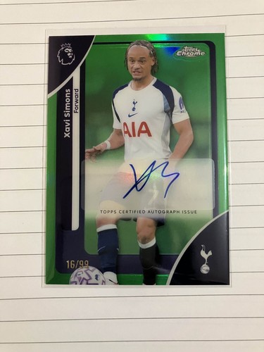 Xavi Simons 2025 Topps Chrome /99