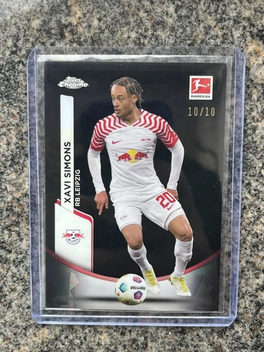 Xavi Simons 2023 Topps Chrome Black /10