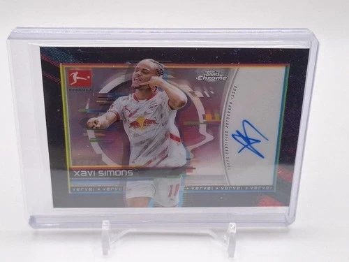 Xavi Simons 2024 Topps Chrome Bundesliga