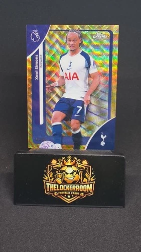Xavi Simons 2025 Topps Chrome Gold /50