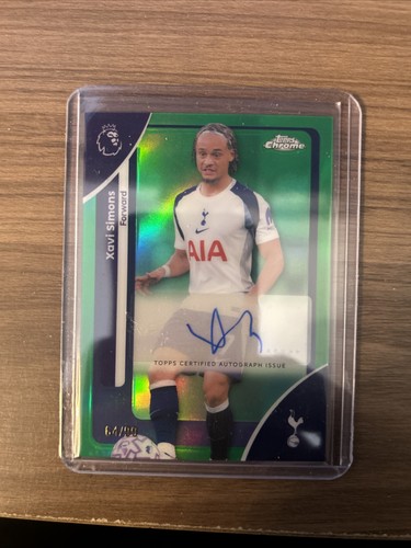 Xavi Simons 2026 Topps Chrome Green /99