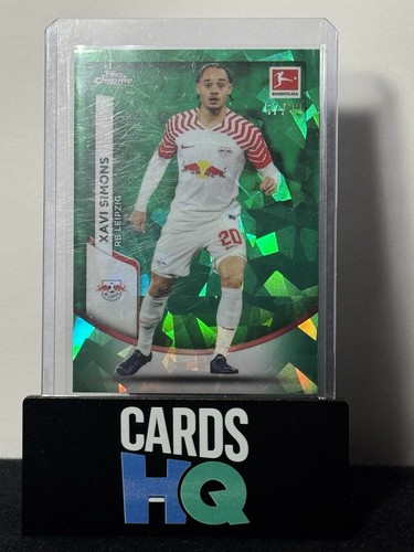 Xavi Simons 2023 Topps Chrome Green /99