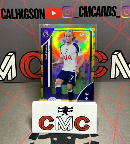 Xavi Simons 2025 Topps Chrome Pineapple