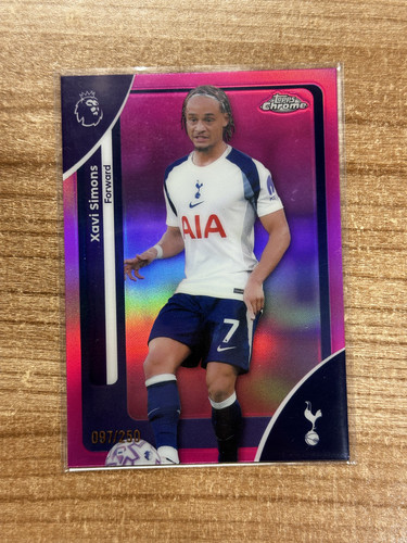 Xavi Simons 2026 Topps Chrome Pink /250