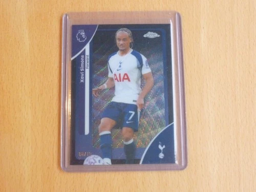 Xavi Simons 2025 Topps Chrome Premier League /10