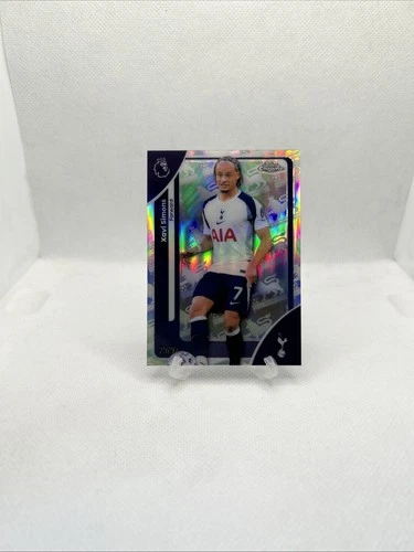 Xavi Simons 2026 Topps Chrome Premier League Logofractor /92