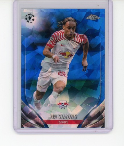 Xavi Simons 2023 Topps Chrome Sapphire