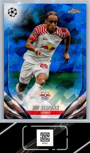 Xavi Simons 2023 Topps Chrome Sapphire