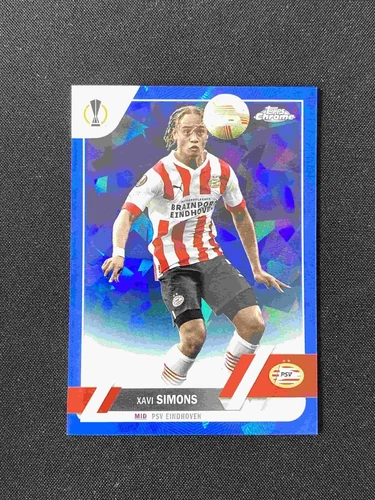 Xavi Simons 2023 Topps Chrome Sapphire