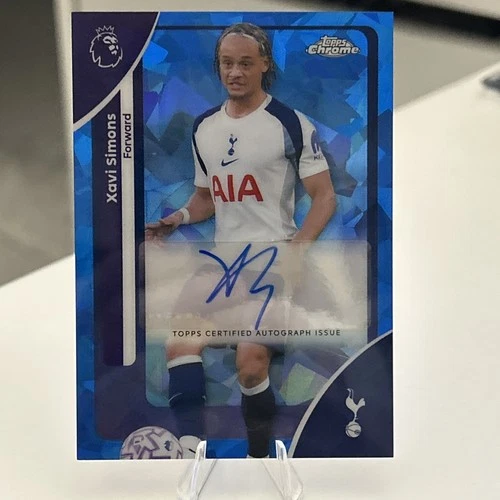 Xavi Simons 2026 Topps Chrome Sapphire