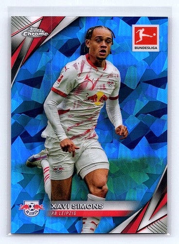 Xavi Simons 2023 Topps Chrome Sapphire Edition