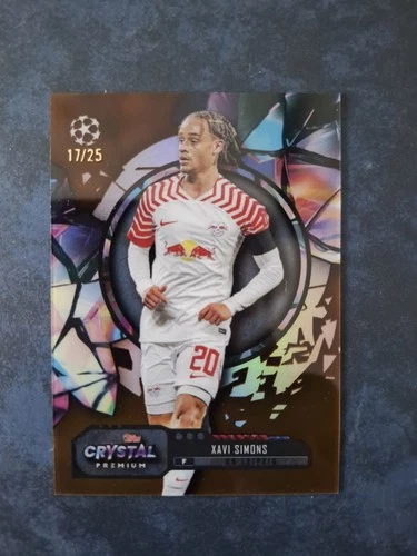 Xavi Simons 2023 Topps Crystal Premium /25