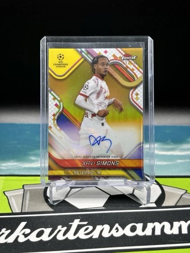 Xavi Simons 2025 Topps Finest /50