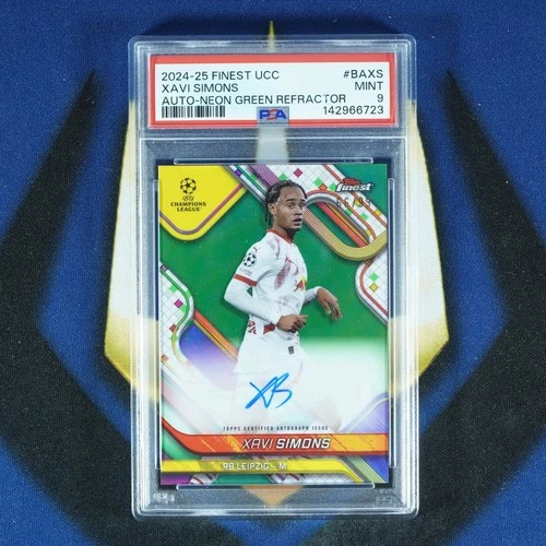 Xavi Simons 2024 Topps Finest Green /99