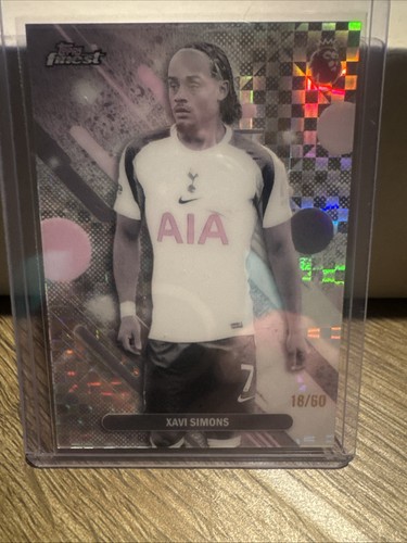 Xavi Simons 2026 Topps Finest Pearl Refractor /60