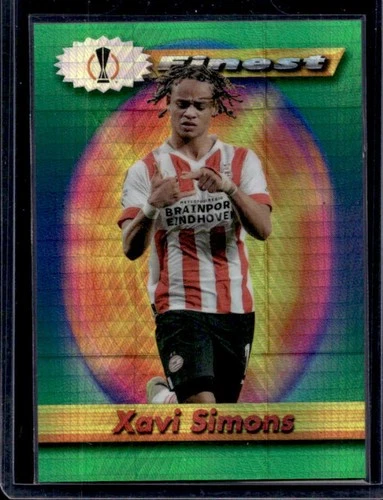 Xavi Simons 2023 Topps Finest Prism /35