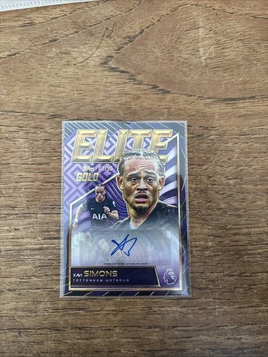 Xavi Simons 2025 Topps Gold Elite Purple /50