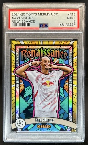Xavi Simons 2024 Topps Merlin Chrome UEFA #R-19